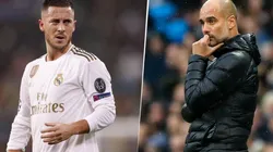 Guardiola y un mensaje al Real Madrid: "Si Hazard no está jugando bien, algo está pasando"