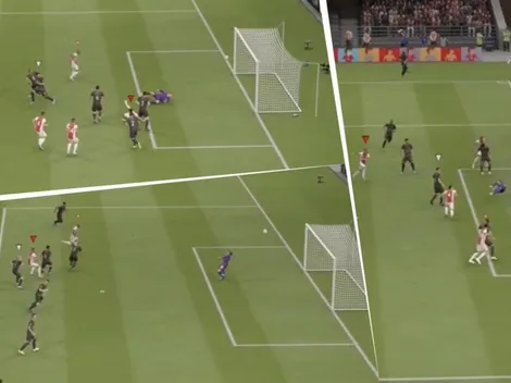 ¡No quería entrar! Tres tiros a los palos en 10 segundos, típico del FIFA 20