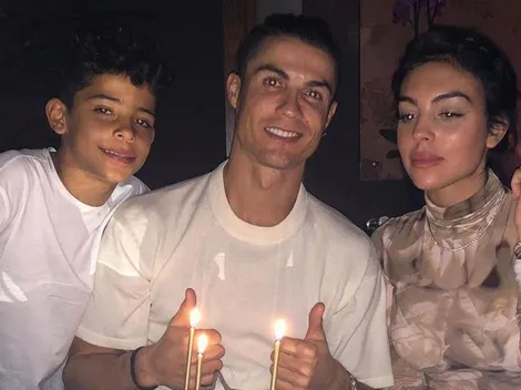 Foto: Crisitano Ronaldo festejó su cumple con una torta muy Cristiano Ronaldo