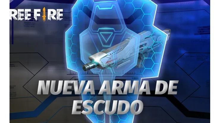 Free Fire lanzará su primera arma de escudo ¡Shield Gun!