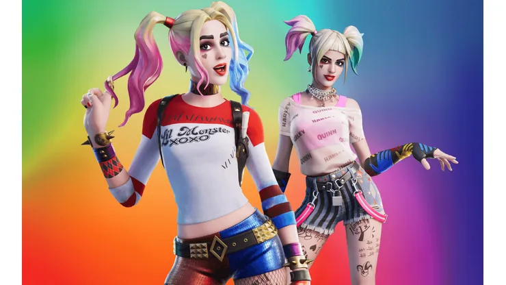 Como conseguir y mejorar la skin de Harley Quinn en Fortnite