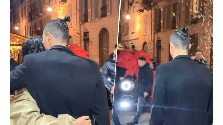 Georgina Rodríguez le regaló un auto a Cristiano Ronaldo en su cumpleaños