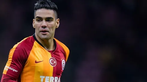 Radamel Falcao, jugador del Galatasaray de Turquía.