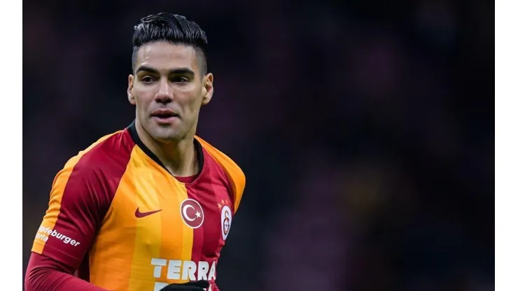 Radamel Falcao, jugador del Galatasaray de Turquía.