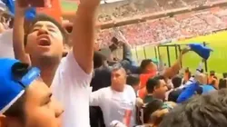 VIDEO: la hinchada del Cruz Azul festejaba la victoria, pero en el final Leo Fernández arruinó todo
