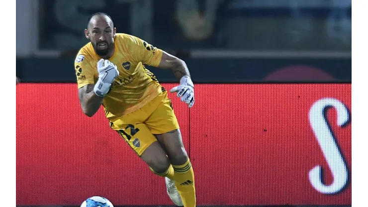 Foto del ahora arquero titular de Boca.