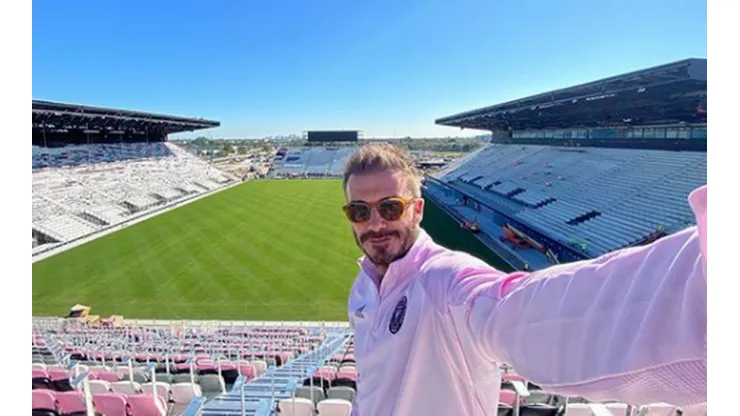 David Beckham mostró el nuevo estadio de Inter Miami