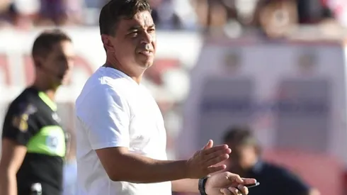 Gallardo dejó la práctica de River y quedó internado por cálculos renales