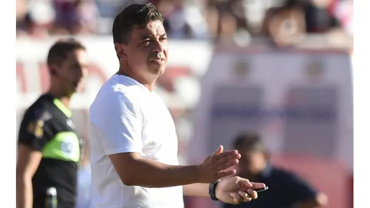 Gallardo dejó la práctica de River y quedó internado por cálculos renales