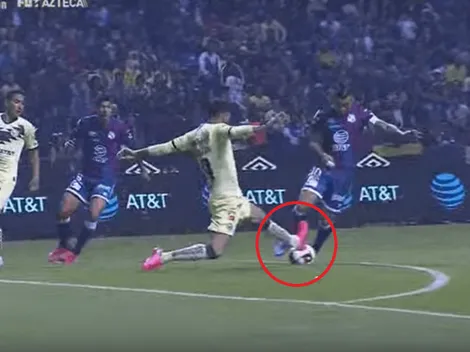 ¡Polémica! Aguilera dejó la plancha y no fue expulsado