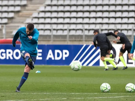 Modo goleador: Ménez marcó un doblete para Paris FC