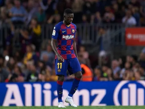 Barcelona confirmó la lesión de Dembélé y es más grave de lo que se pensaba