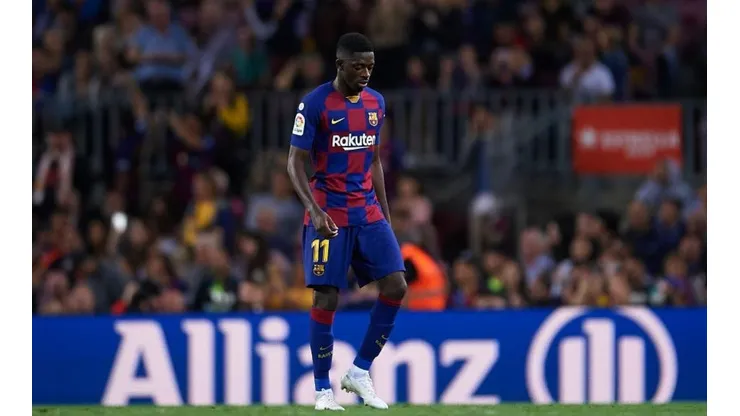 Barcelona confirmó la lesión de Dembélé y es más grave de lo que se pensaba