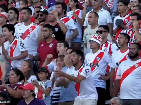 Video: las caras de los hinchas de River en el gol de Scocco