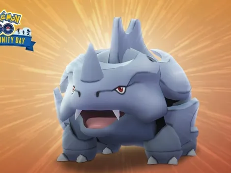 ¡Confirmado! Rhyhorn será el Pokémon del Día de la Comunidad de febrero
