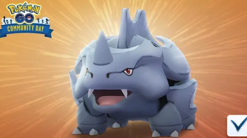 ¡Confirmado! Rhyhorn será el Pokémon del Día de la Comunidad de febrero