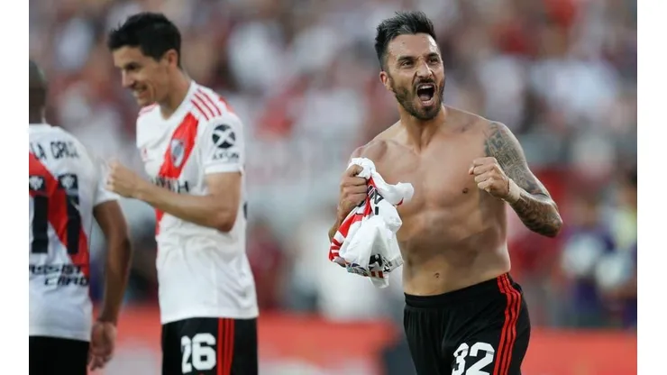 River subió el golazo de Scocco pero con una música épica de fondo