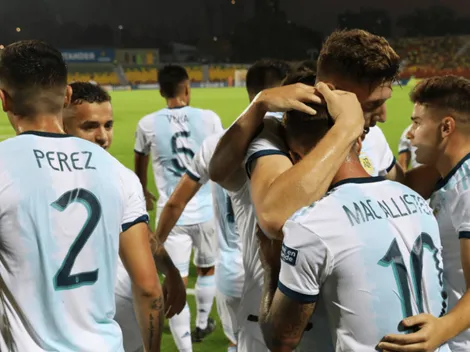 Un gol más lindo que otro: Argentina le ganó 3-2 a Uruguay en el Preolímpico