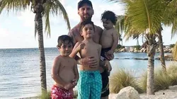 El video viral de la familia Messi jugando al fútbol