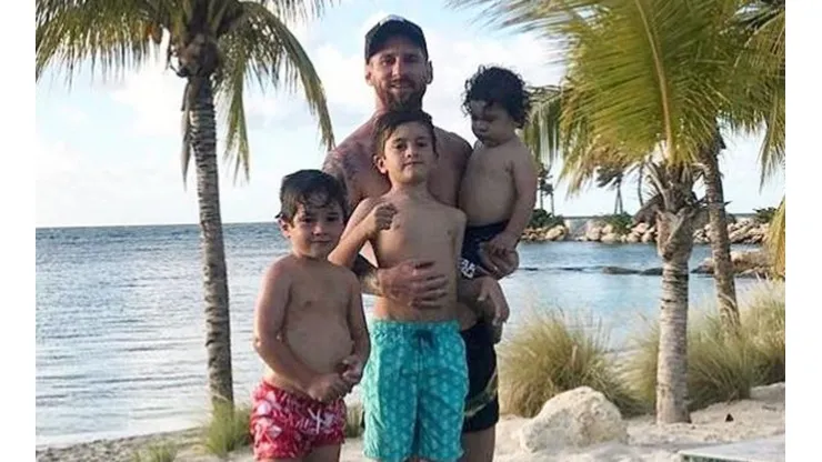 El video viral de la familia Messi jugando al fútbol