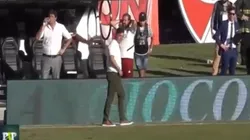 Gallardo y un raro pedido a Pitana: "Corré un poquito más cerca"