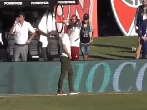 Gallardo y un raro pedido a Pitana: "Corré un poquito más cerca"