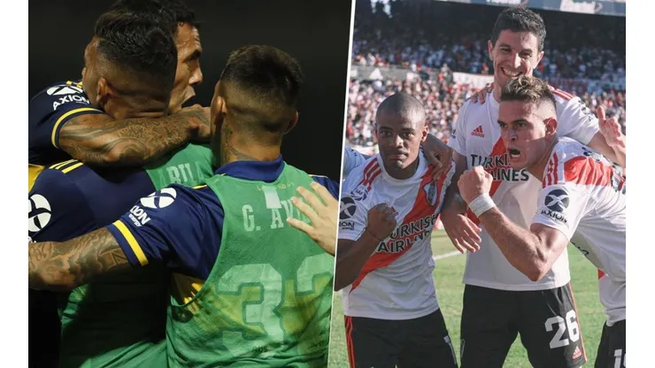 15 en juego: los cinco partidos que le quedan a River y Boca en la Superliga