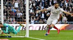Real Madrid venció al Atlético con gol de Benzema.