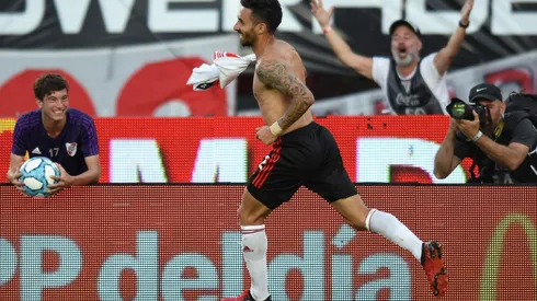 En Fox Sports volvieron a poner en duda la continuidad de Scocco en River