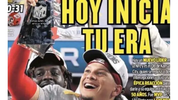 Entre Cruz Azul y el Súper Bowl: las portadas de los medios en México