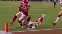 Polémica: el touchdown de los Chiefs que generó dudas en las redes sociales