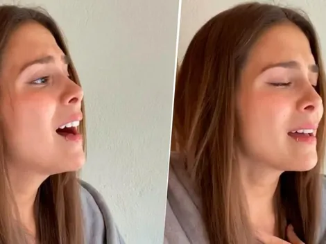 Explotó todo: Greeicy se puso a cantar 'Si tu amor no vuelve' y terminó llorando