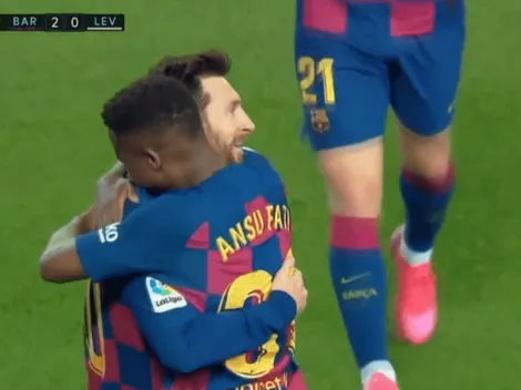 Es un demente: Ansu Fati metió dos goles en dos minutos para Barcelona