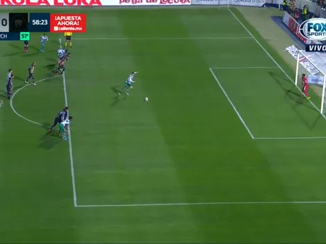 Furch no falló de penal y abrió la cuenta para Santos contra Pumas