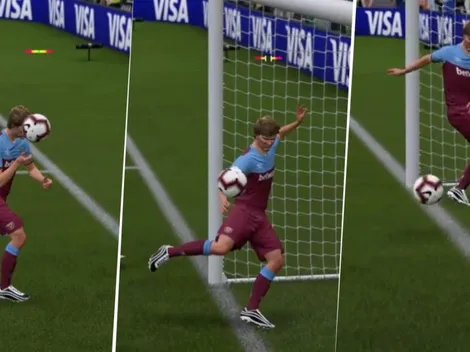 ¿Cómo no fue gol? El errado más insólito de la historia del FIFA 20