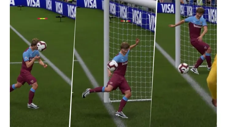¿Cómo no fue gol? El errado más insólito de la historia del FIFA 20