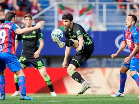 Con pocos minutos de Guido Rodríguez y sin mexicanos, Real Betis iguala con el Eibar
