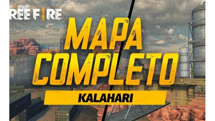 Finalmente el nuevo mapa de Kalahari llegará a Free Fire ¡completo!