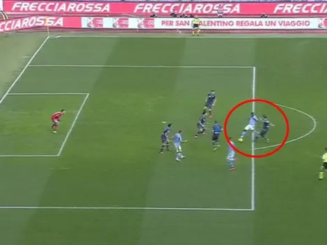 Pared, golazo y doblete para Felipe Caicedo ante el SPAL