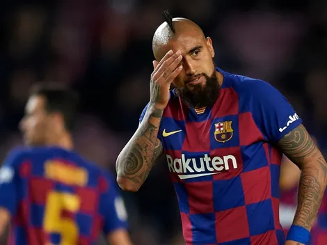 Barcelona dio a conocer el parte médico oficial de Arturo Vidal