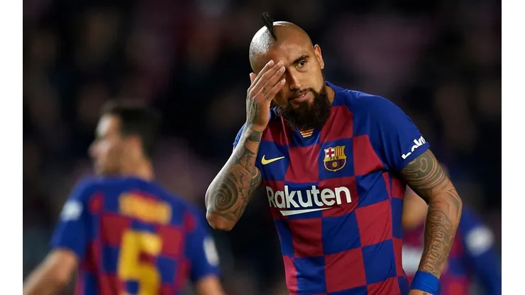 Barcelona dio a conocer el parte médico oficial de Arturo Vidal