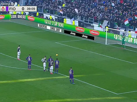 Pezzella la tocó con la mano en el área y Cristiano metió el primero de penal