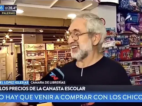 Estaba dando consejos para comprar útiles escolares y terminó troleando a Boca