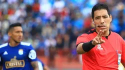 Haro fue el juez principal del partido en Cajamarca entre Sporting Cristal y UTC.