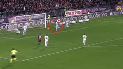 El goleador de la familia: Gio Simeone marcó en el empate de Caglari