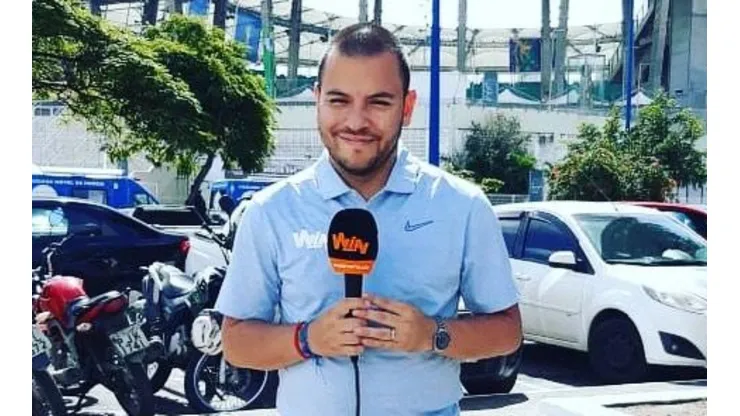 Daniel Pérez, periodista del canal Win Sports +.