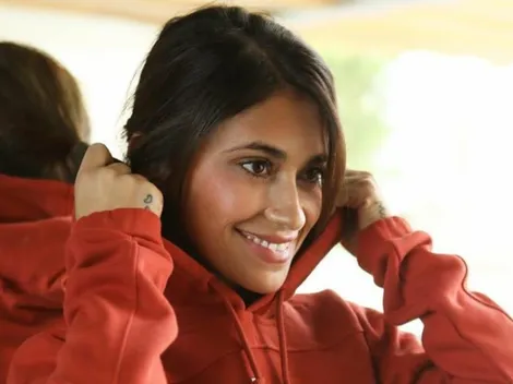 Antonela Roccuzzo subió una foto antes de entrenar y la esposa de Fabregas quedó sorprendida
