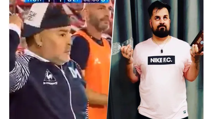 Viral: Papo vio a Maradona jugando con su gorra y metió un tuitazo