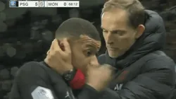 No le gustó nada: a Mbappé lo sacaron por Icardi y se re calentó con Tuchel