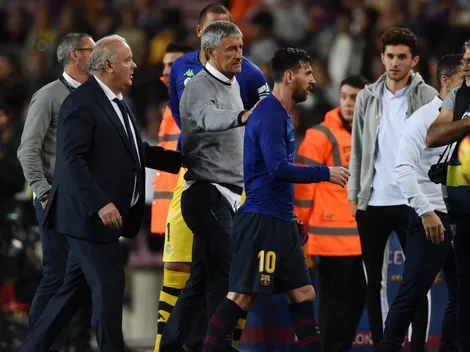 Quique Setien contó qué fue lo primero que le pidió a Messi